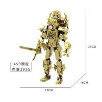 Juguete De Construcción Skibidi Toilet Bloque De Oro Modelo De Hombre Del Reloj Titan Monitor De Batalla Mejorado Puzzle De Artesanía Para Niños - details 5