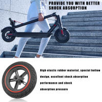 Juego De Ruedas Traseras Solidas De 8.5 Pulgadas Para Xiaomi M365 Scooter Eléctrica Neumática Resistente a Explosiones Damping Piezas De Rueda No Pneumática 8.5x2.0 - details 2