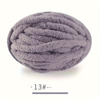 Yarn De Chénille Multicolor Para Tejer Y Crochet 250g/Bola Hilo Grueso Suave Y Cálido Para Mantel Cojín Bufanda Unisex - details 4