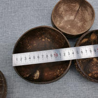 Juego De Tazas De Coco Natural Y Madera Protección Cucharas De Madera Para Cocina Tableros De Cocina Ecológicos Y Sostenibles - details 6