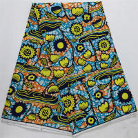 Tela De Encaje De Anka Wax Real De Alta Calidad Para Mujer Vestido De Fiesta Estilo Nigéria Ghanés Poliéster 6 Yardas 2024 - details 24