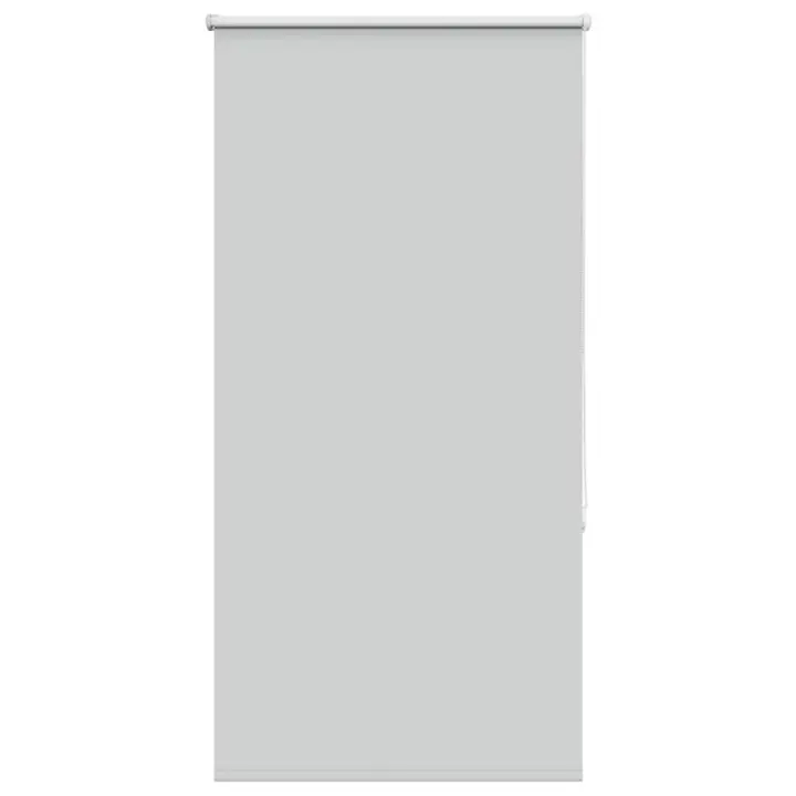 vidaXL Estor Enrollable Opaco gris claro 75x175 cm Tela Ancho 70,7 cm - 1