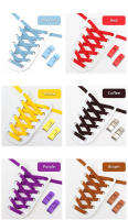 Cordones Elásticos Con Cierre De Presión Sin Cordones Para Zapatos De Adultos Y Niños Coloridos Adecuados Para Zapatillas Y Zapatos Planos Accesorios De Zapatos - details 12