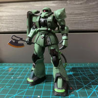 Modelo De Armadura Zaku Ms-06f Battle Damaged 1/144 Weimei WM Hg Figura De Acción De Plástico Para Juegos Y Coleccionistas - details 0