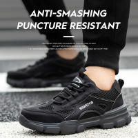 Botas De Seguridad Para Hombre Y Mujer Antideslizantes Transpirables Con Punta De Acero Ligeras Y Respirables Para Trabajo - details 1
