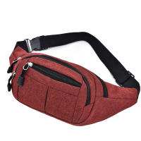 Bolsa De Cintura Para Hombres Impermeable Estilo Coreano Bolsa De Deporte Al Aire Libre Bolsa Transversal De Banano Monedero De Malla De Lona Material Principal Polyester - details 15