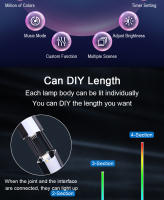 Lámpara De Piso RGB LED 140cm Para Ambiente Moderno Iluminación De Modo Dimmable Decorativa Para Dormitorio Instalación En Esquina Incluye Bombillas Control Remoto Material Aluminio - details 3