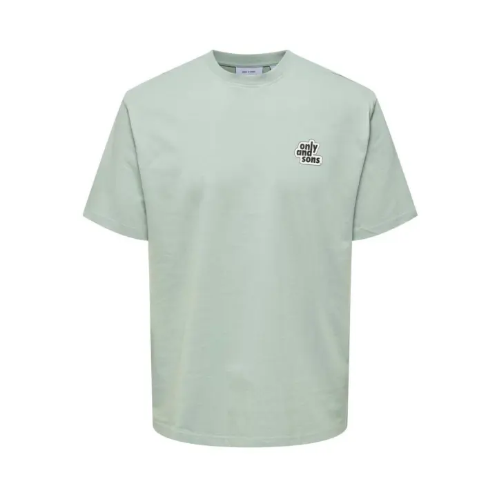 ONSFLOWER LOGO RLX SS TEE Iceberg Green/FLOWER LOG - 1