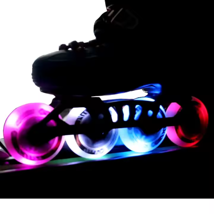 Pack de 2 Ruedas Krf Diseñadas Para Que Con El Movimiento Luzcan En Colores Led - 1