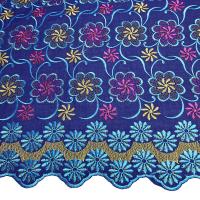 Tela De Encaje Africano De Algodón Para Mujer 5 Yardas Ideal Para Vestidos De Boda Y Fiestas Costura Y Bordado - details 24