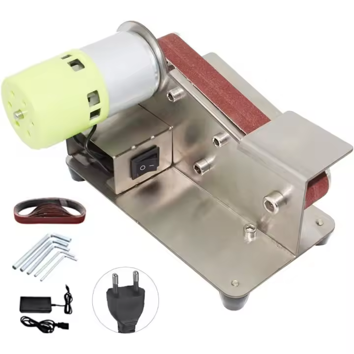 Afilador de cuchillos de ángulo fijo de 15 grados, pulidor estable de 7 niveles, pulidor de 100 W con - 1