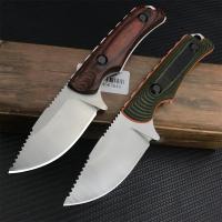 Cuchillo De Fijación BM 15017 Hunt Hidden Canyon Hoja De Punto Hunter Cuchillo De Sobrevivencia Táctica Para Camping Con Mango De Madera / G10 - details 0