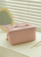 Bolsa De Cosméticos Para Mujer Elegante De Cuero PU Organizador De Maquillaje Y Aseo Para Viaje Pouch Colgante Tote De Viaje - details 10