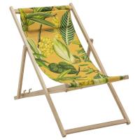 Madison Silla de playa Cala madera 55x90x87 cm Color Verde,  Gris,  Amarillo y mas - details 2