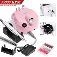 Máquina De Uñas Eléctrica 35000 RPM Conjunto De Taladro Para Manicura Y Pedicura Corte De Uñas Y Accesorios De Manicura - details 1
