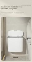 Basurero Inteligente 14L Con Sensor Automático Montado En La Pared Impermeable Y Elegante Para Cocina Y Baño Blanco - details 7