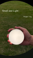 Lámpara De Camping Portátil LED Multicolor Impermeable Luz De Emergencia Con Fuente De Alimentación De Batería Mini Para Exteriores - details 3