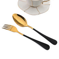 Juego De Comedor AJOYOUS De Acero Inoxidable Espejado 24 Piezas Cuchillo Fork Cuchara Platos De Cocina Utensilios De Plata - details 4