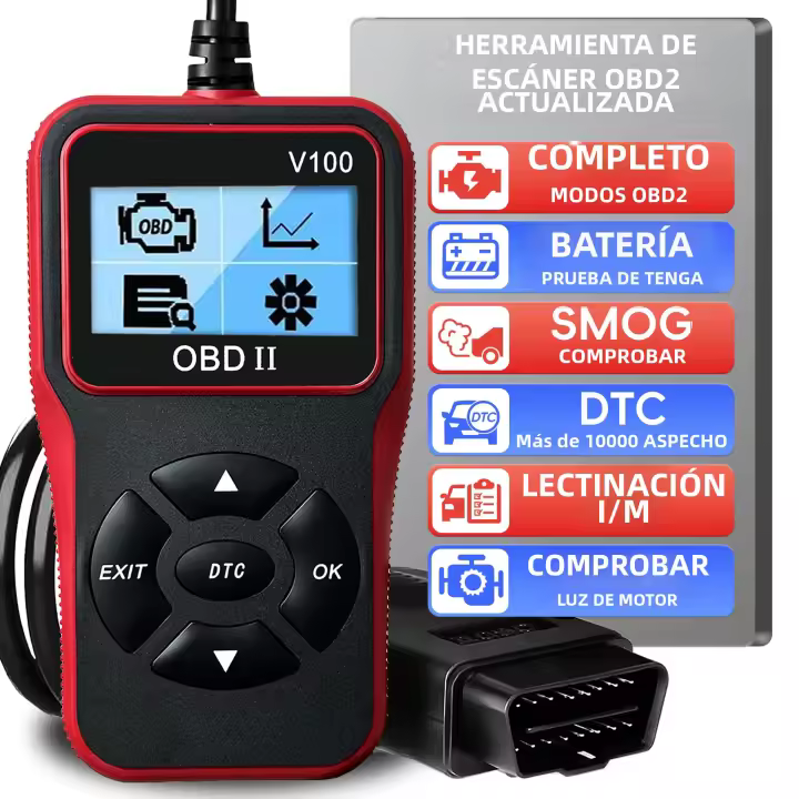 Leer Códigos De Coche OBD2 Escáner Luz Del Motor Chequeado Escáner De Fallas Prueba De Batería Herramienta De Diagnóstico CAN - 1