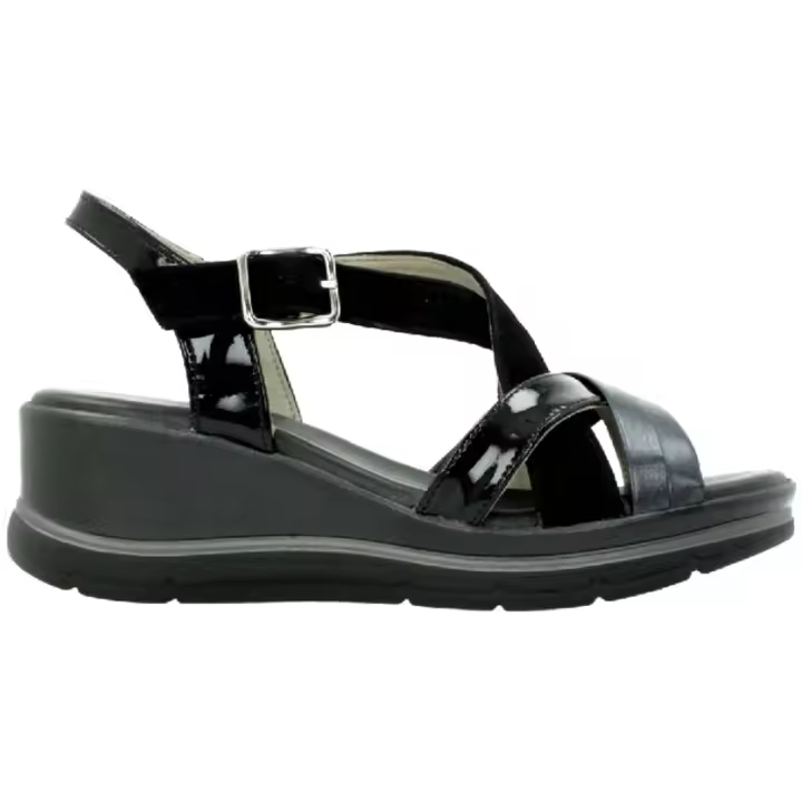 Sandalias Pitillos 5032 para mujer en color negro - 1