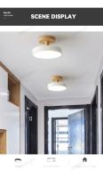 Lámpara De Techo LED Moderna En Colores Macarón Iluminación Para Nuevos Hogares Decoración Para Dormitorio Vestíbulo Pasillo Tecnología Inteligente Incluye Bombilla Fuente De Alimentación AC 220V Estilo Art Déco - details 14