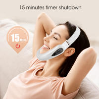 Cinturón Levantador De V Forma Para Rostro Con Masajeador Levantador De Piel Vibration 5 Modos Control Remoto Dispositivo De Cuidado De Piel - details 13