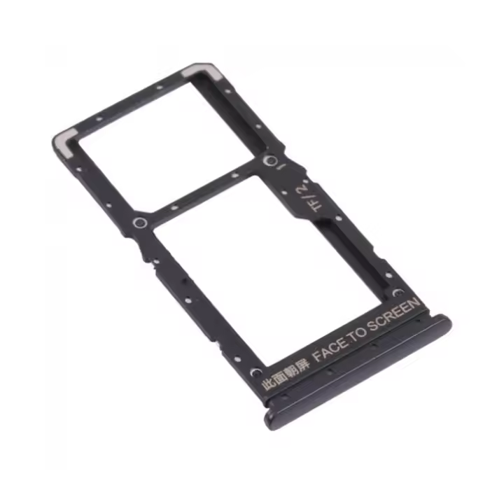 IMATICA LOS PALACIOS - Bandeja SIM y Adaptador Tarjeta SD Repuesto Negro para Xiaomi Poco X3 y Pocophone Nfc/pro - 1