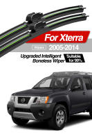 LimpiaParabrisas De Ventosa Inteligente Para Nissan Xterra 2005-2014 Pares De LimpiaParabrisas De Neumáticos Naturales Accesorios Para Ventanas Delanteras LECIBUBI - details 0