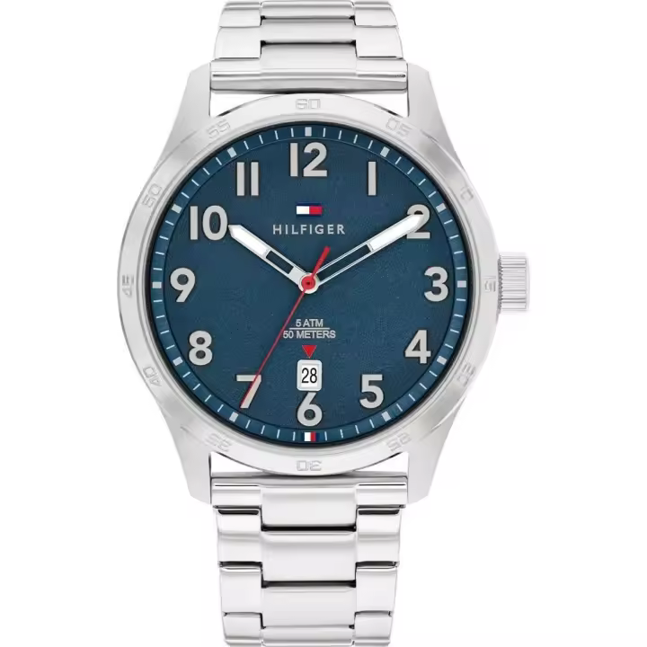 1710563 - Reloj Tommy Hilfiger 1710563 para Hombre – Elegancia en Acero Inoxidable y Esfera Azul 1710563 TOMMY HILFIGER Raíz Relojes online Relojes Tommy Hilfiger Hombre HOMBRE inicio Relojes de Hombre Tommy Hilfiger Relojes Hombre Relojes para hombre - 1
