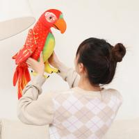 Juguete De Peluche Realista De Cacatúa Para Niñas Y Bebés Regalo De Cumpleaños Suave Simulación De Pájaro Kawaii 50/70cm - details 13