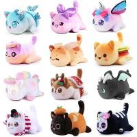 Muñeco De Peluche Cataplústicos Aphmau Cola De Cola De Cola De Frituras Y Donuts Regalo De Navidad Para Adultos Hombres Y Mujeres - details 0