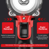 Llave De Torque Inalámbrica Sin Escobillas 1980N.m Con Luz Para Herramientas Eléctricas Compatible Con Batería De Litio Makita - details 2
