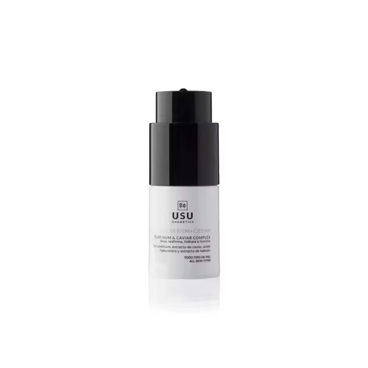 USU COSMETICS CONTORNO DE OJOS PLATINUM EYE SERUM + CREMA 15 ML - 1
