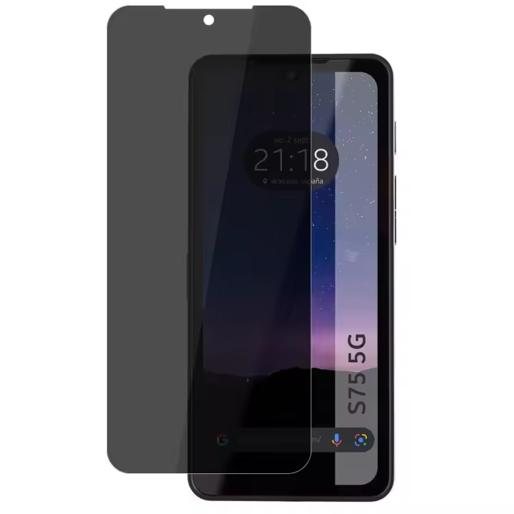Tumundosmartphone Protector Pantalla Hidrogel Privacidad Antiespías para CAT S75 5G - 1