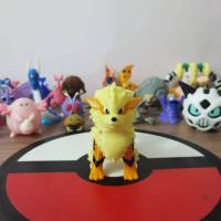Modelo De Escritorio 3D Anime Arcanine Growlithe Cartoon Proportion World 1:20 Figura De Acción Kawaii Para Niños Regalos - details 3