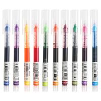 10 Pcs De Rotuladores Gel De Colores 0.5mm Alta Capacidad Secado Rápido Para Estudiantes Toma De Notas Marcado Dibujo Libro De Contabilidad - details 6