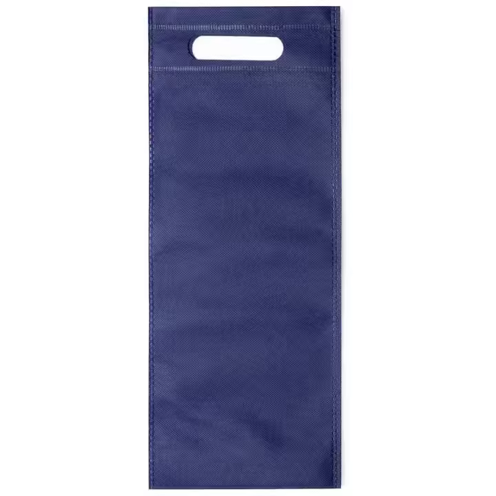 Pack Ahorro 100 Bolsas para Botellas de Vino. Bolsas de Tela Colores (Azul Marino) con envío incluido - 1