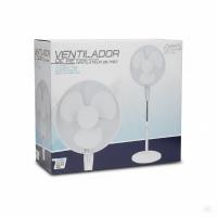 Ventilador de Pie 45W Silencioso con 3 Velocidades Ajustables y Oscilación- karawan - details 1