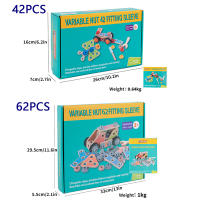 Juguetes Educativos De Madera Para Niños Bloques De Construcción Desmontaje Y Re Montaje Juego De Puzzle Montessori - details 7