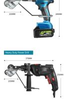 Kit De Corte De Hojas De Metal Con Cortador De Acero Y Titanio Para Taladro Eléctrico Herramienta De Adaptador Y Punzón Fila De Hojas Sujeta Con Plástico - details 13