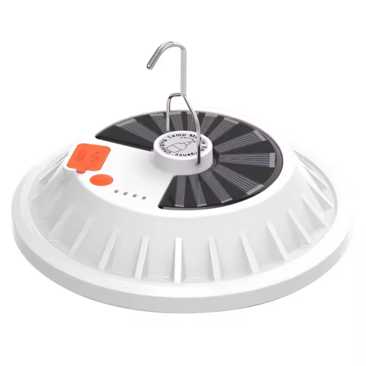 Lámpara De Camping Potente 120LED 2024 Solar Recargable 8000mAh Luz Emergente Fuerte Lámpara Portátil Para Tienda De Tela - 1