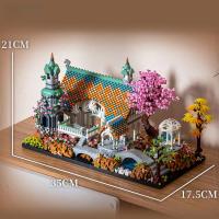 Juego De Bloques De Construcción Mágico Y Encantador Mystical Valley Set De Juguetes Creativos Para Adultos Enhance Skills De Motriz Finos - details 3