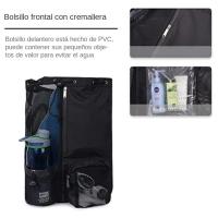 Bolsa De Natación Con Bolsillo Húmedo Y Cordón De Sujeción Multifuncional Para Playa Gimnasio Y Equipo De Ejercicio - details 3