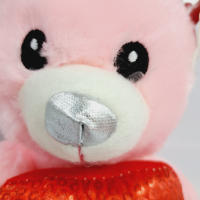 Peluche Osito Con Corazon TE AMO 20cm COLOR ROJO,te amo te quiero,Día de San Valentín,cm,fespu - details 1