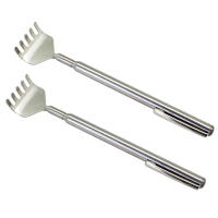 Kit De Masaje Y Raspador Para El Hogar Herramienta Extensible De Acero Inoxidable Portátil Para Alergias Al Aliento Y Picor - details 5