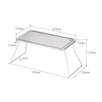 Tomshoo Grill De Camping Plegable Portátil Ultraligero De Titanio Mini Mesa Para Barbacoa Al Aire Libre Picnic Senderismo - details 1