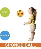 Pelota de futbol de espuma, pelota blanda de esponja suave, balon de futbol - details 2
