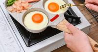 Sartén de Eggs Antiadherente Sartén de Horneado Cuadrado Espátula para Cocinar Cepillo Pequeño Portátil para Camping al Aire Libre - details 12