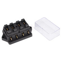 Bloque De Fusibles De 4 Maneras Para Coche ATO Caja De Fusibles Estándar 12V/24V+4 Maneras Con Soporte De Plástico - details 10