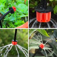 Sistema De Riego Por Drip Micro 100Pc Emisor Ajustable Distribuidor De Agua Para Jardín Conector De Agua De Plástico PP - details 7